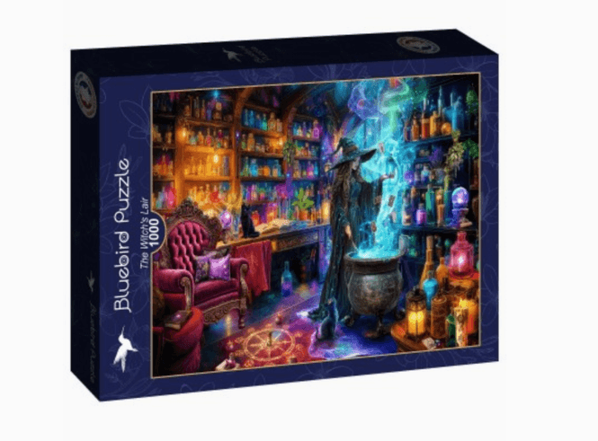 Hovedbilde Bluebird Puzzle – The Witch's Lair 1000 ...