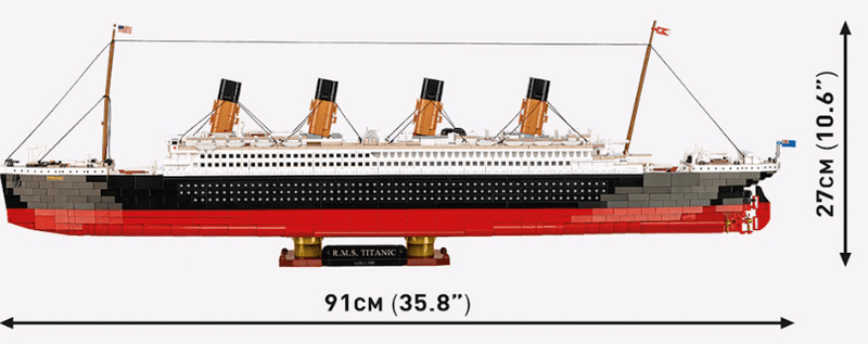  R.M.S Titanic - 3260 deler
