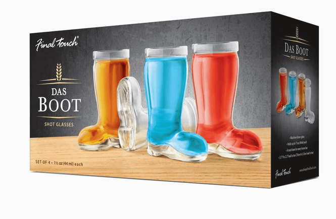 Hovedbilde Final Touch Das Boot shotglass, støvelformet, ...