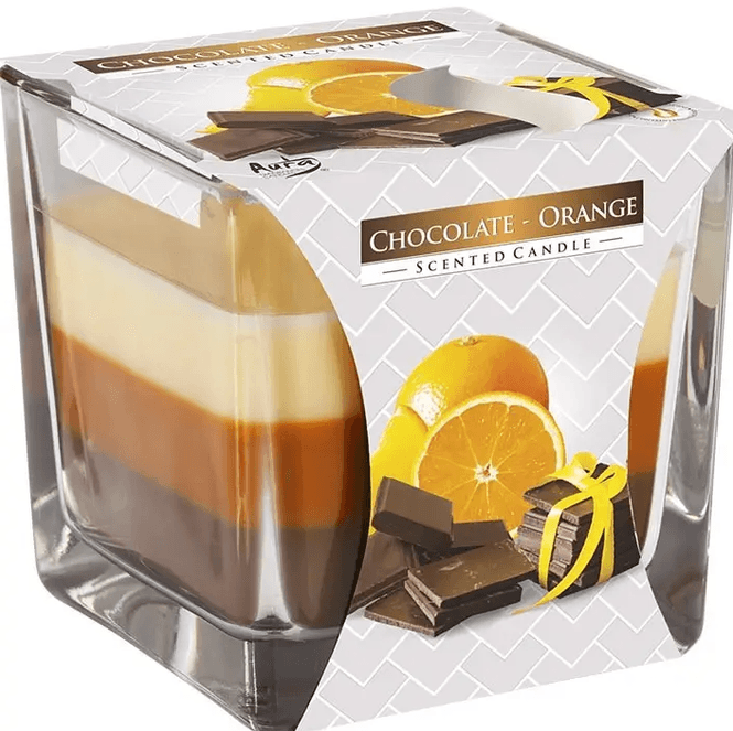 Hovedbilde Duftlys i glass, Sjokolade & Appelsin
