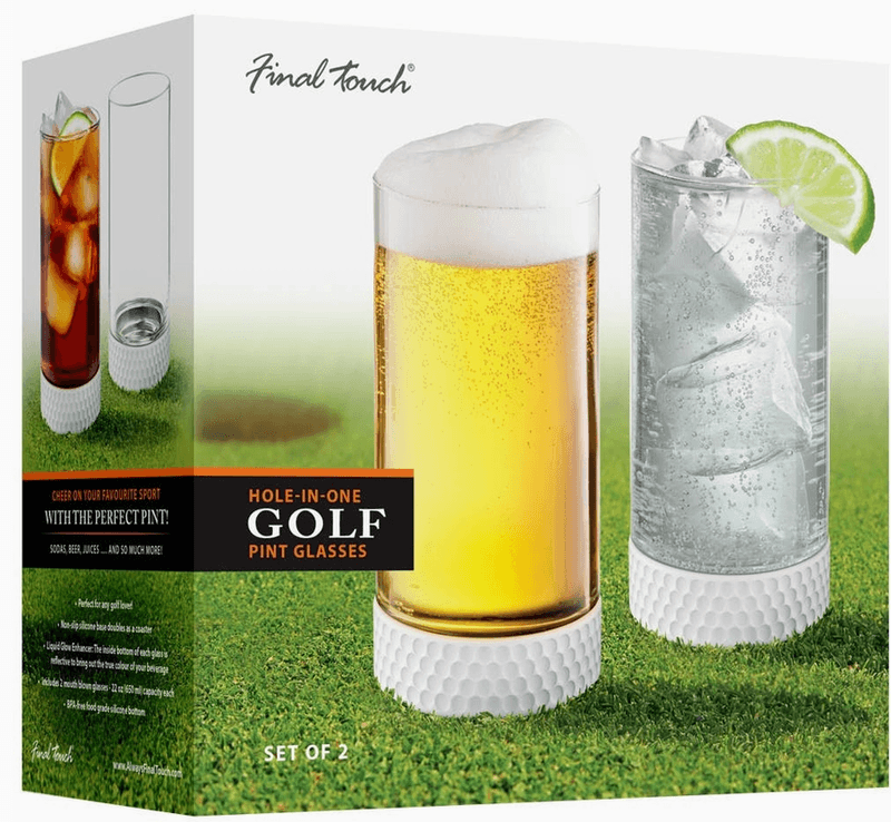 Hole-in-One golfglass fra Final Touch 2-pakning